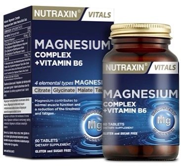 Nutraxin magnesium complex +vitamin B6