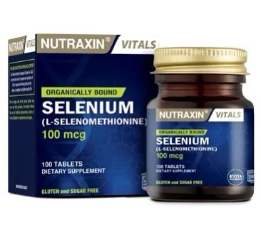 Nutraxin vitals selenium 100 mcg