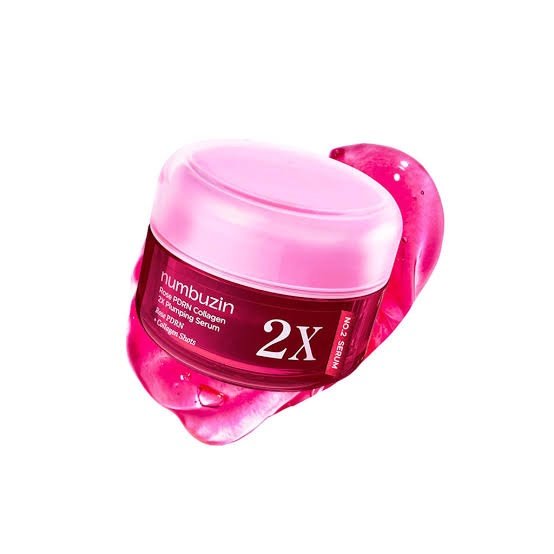 Numbuzin – No.2 Rose PDRN Collagen 2X Plumping Serum