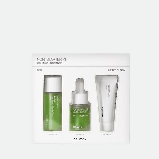 Celimax kit noni sérum / toner / crème