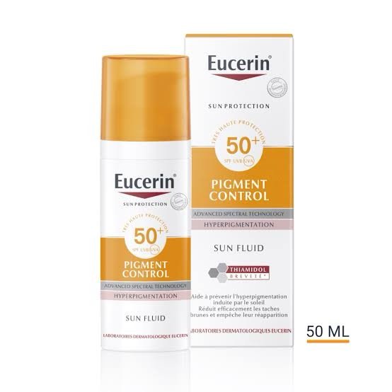 EUCERIN SUN PIGMENT CONTROL SPF 50+ GEL CRÈME 50ML