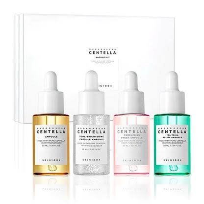 SKIN1004 Madagascar Centella Ampoule Kit (mini ampoule 4 types) 4 x 30ml - Image 3