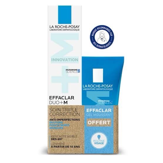 Effaclar Soin triple action + Gel moussant offert - 40ml