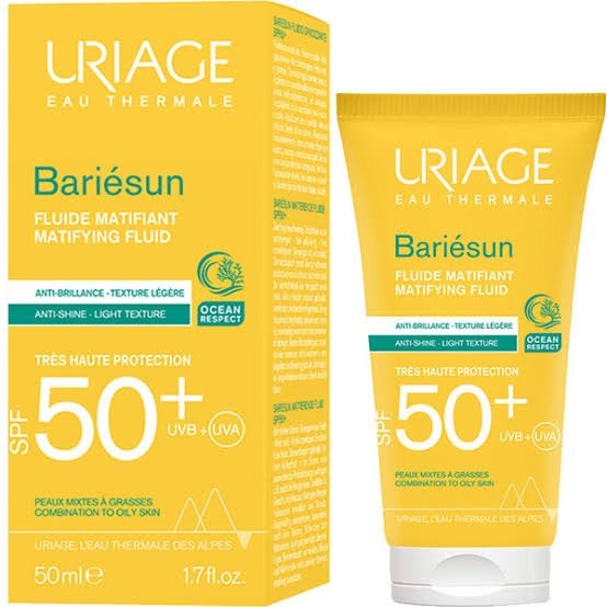 Uriage Bariesun Fluide solaire peau mixte à grasse