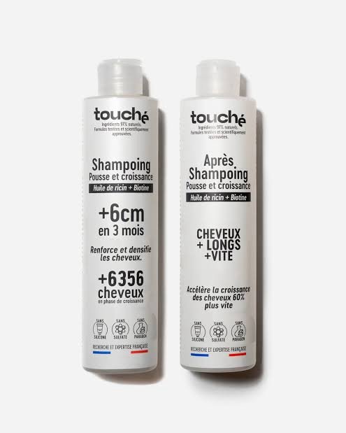 Touché Pack shampoing et après-shampoing pousse et croissance
