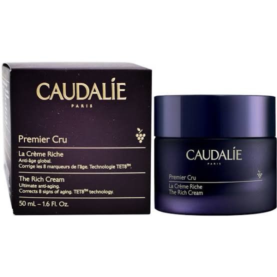 CAUDALIE PREMIER CRU CREME RICHE ANTI AGE GLOBALE PEAUX SECHES 50ML