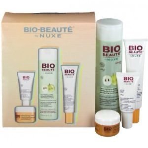 Nuxe Coffret bio beauté Eau Micellaire -Crème Detox-contour desYeux-Masque Detox