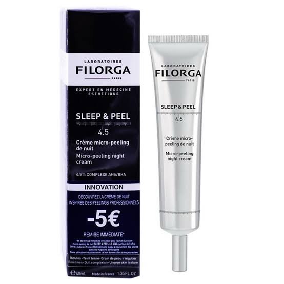 FILORGA SLEEP & PEEL 4.5 CREME MICRO PEELING NUIT 40ML