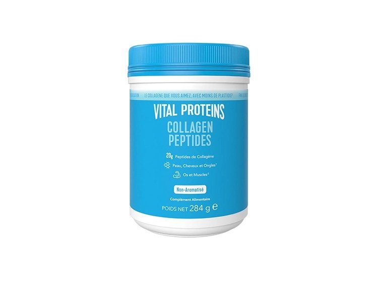 Vital proteins 20 gr Peptides de collagène bovin
Formule non aromatisée
Peau, cheveux et ongle
Performance physique