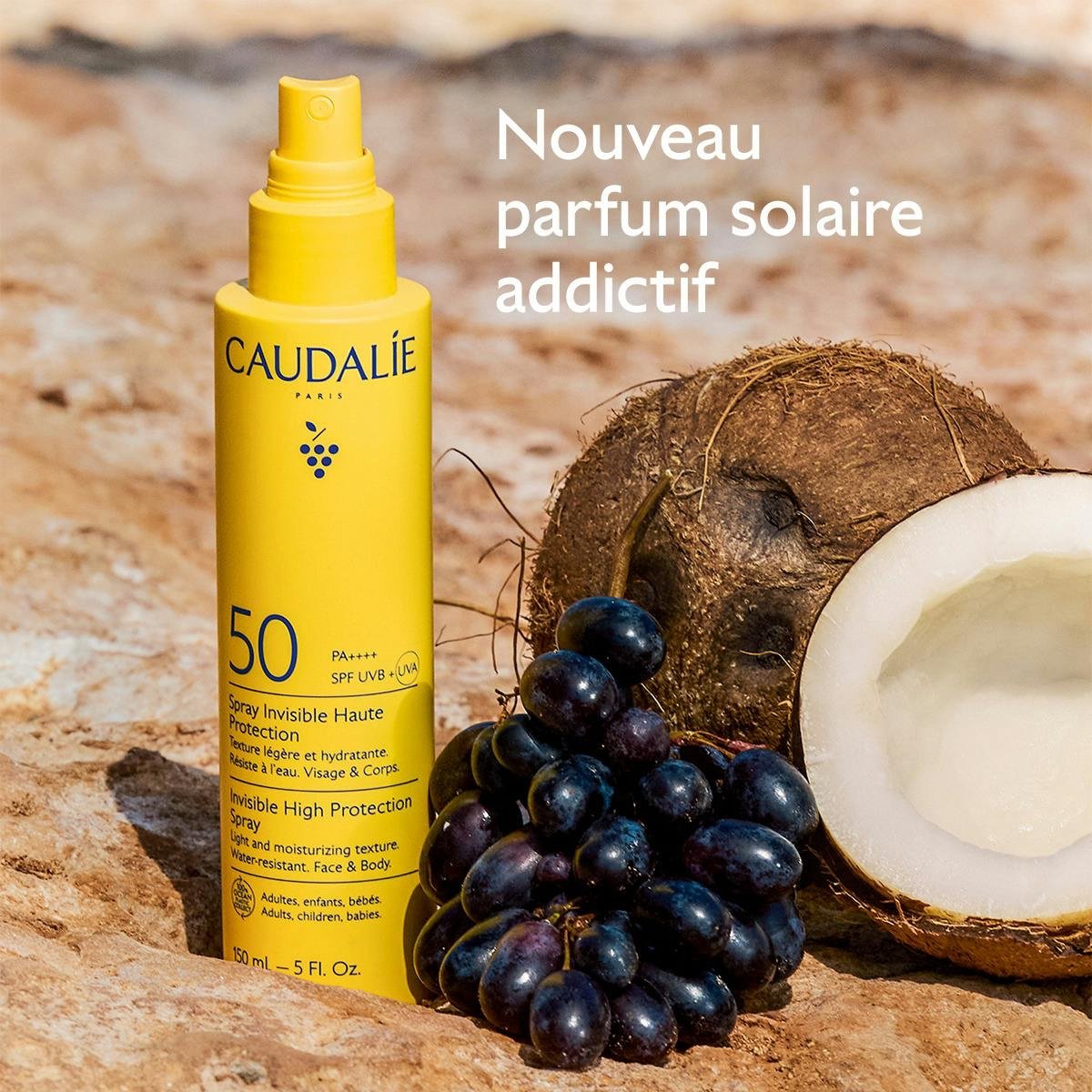 Caudalie spray invisible solaire haute protection spf50 - Image 2